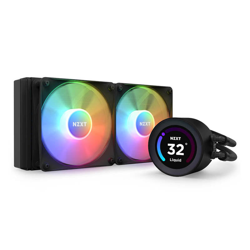 Kit Refrigeración Líquida NZXT Kraken Elite 240 RGB LCD Display Negro