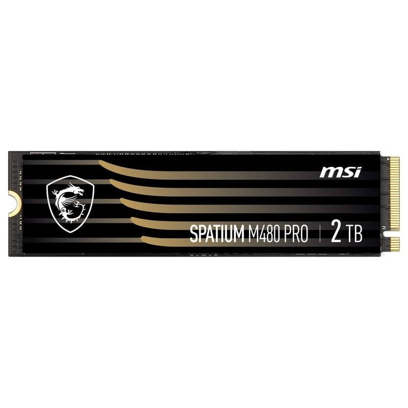 Disco Duro M.2 MSI SPATIUM M480 PRO 2TB PCIe Gen4 NVMe