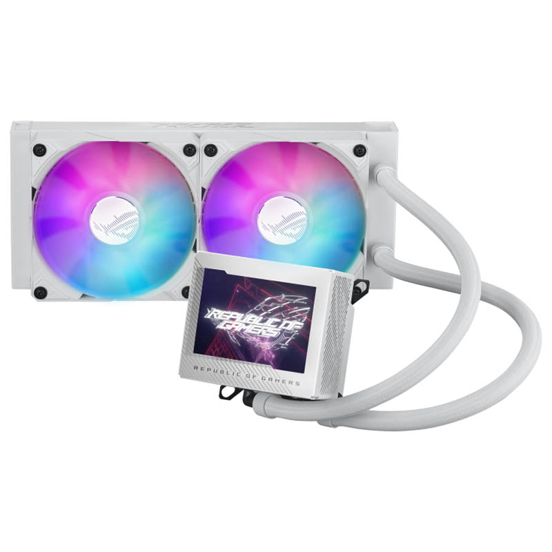 Kit Refrigeración Líquida Asus ROG Ryujin III 240 ARGB LCD White Edition