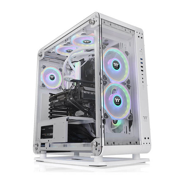 Caja/Torre Thermaltake Core P6 TG Snow Blanco