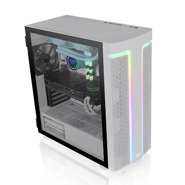 Caja/Torre Thermaltake H590 TG Snow ARGB Blanco