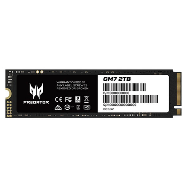 Disco Duro M.2 Acer Predator GM7 2TB PCIe x4 NVMe