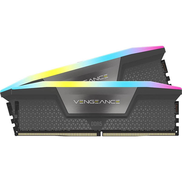 Memoria DDR5 Corsair Vengeance RGB 32GB 2x16GB 6000MHz CL36 EXPO-XMP Gris