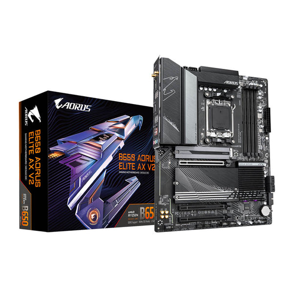 2 SPlaca Base Gigabyte B650 AORUS Elite AX Vocket AM5
