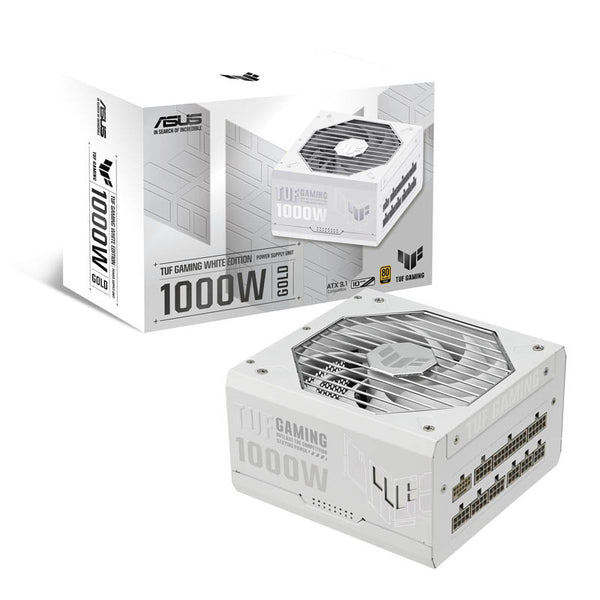 Asus  Fuente/PSU Asus TUF Gaming White 80 Plus Gold 1000W Modular ATX 3.1 PCIe 5.1