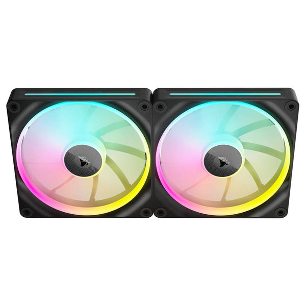 Ventilador Corsair iCUE LINK LX140 RGB 140mm PWM Dual Pack Negro