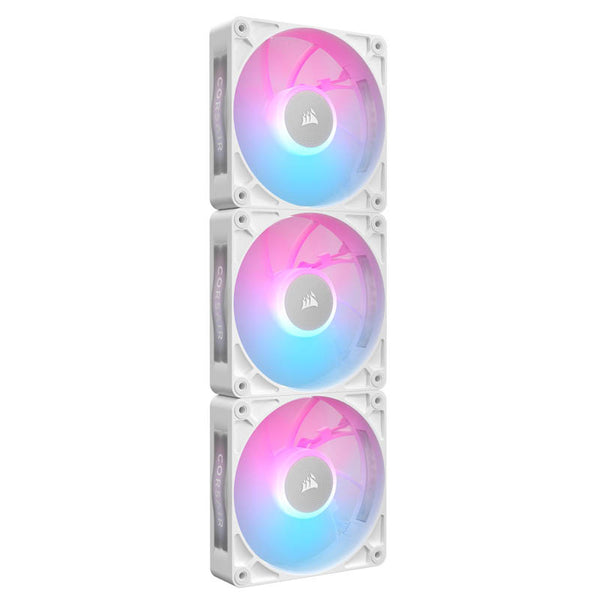 Ventilador Corsair RX120 MAX RGB Triple Pack Blanco