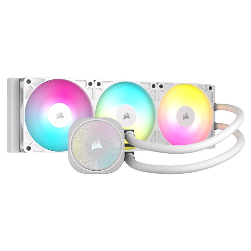 Kit Refrigeración Líquida Corsair iCUE NAUTILUS ARGB 360 RS Blanco