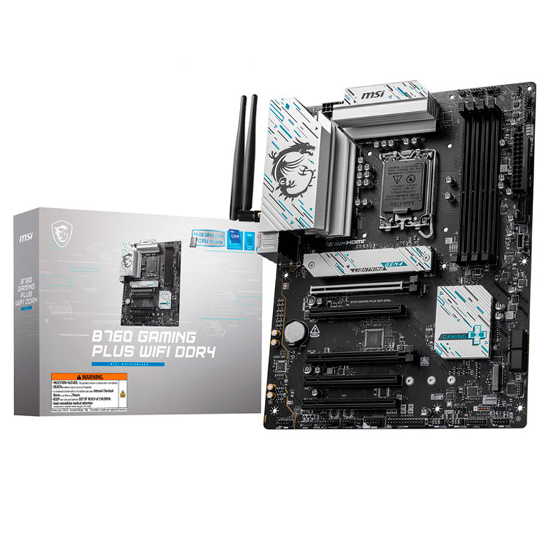 Placa Base MSI B760 GAMING PLUS WIFI D4 Socket 1700