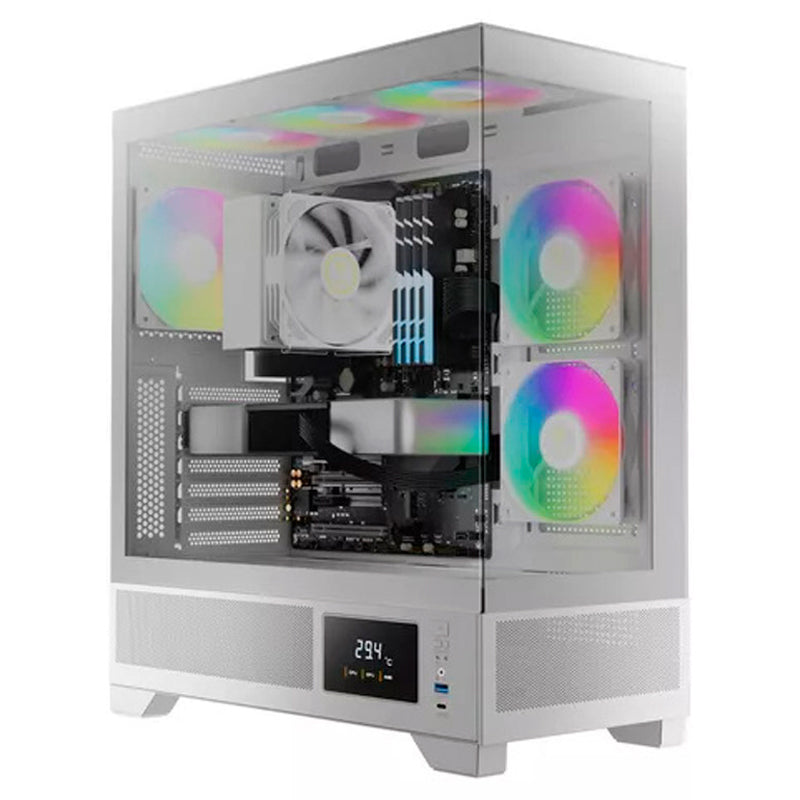 Caja/Torre Gamdias Atlas M1 ARGB Blanco