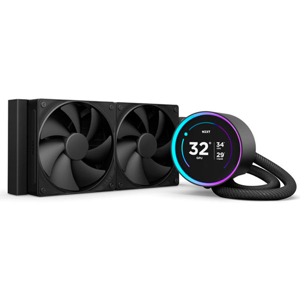 Kit Refrigeración Líquida NZXT Kraken Elite 240 (2025) LCD Display Negro