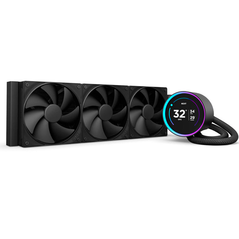 Kit Refrigeración Líquida NZXT Kraken Elite 360 (2025) LCD Display Negro