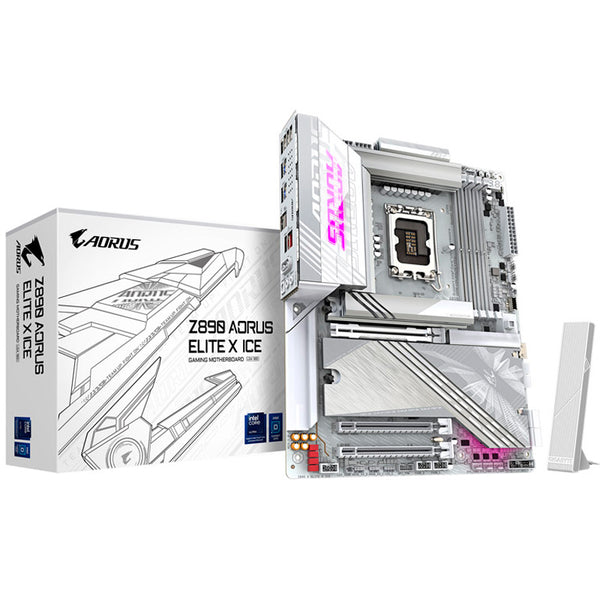 Placa Base Gigabyte Z890 AORUS Elite X ICE Socket 1851