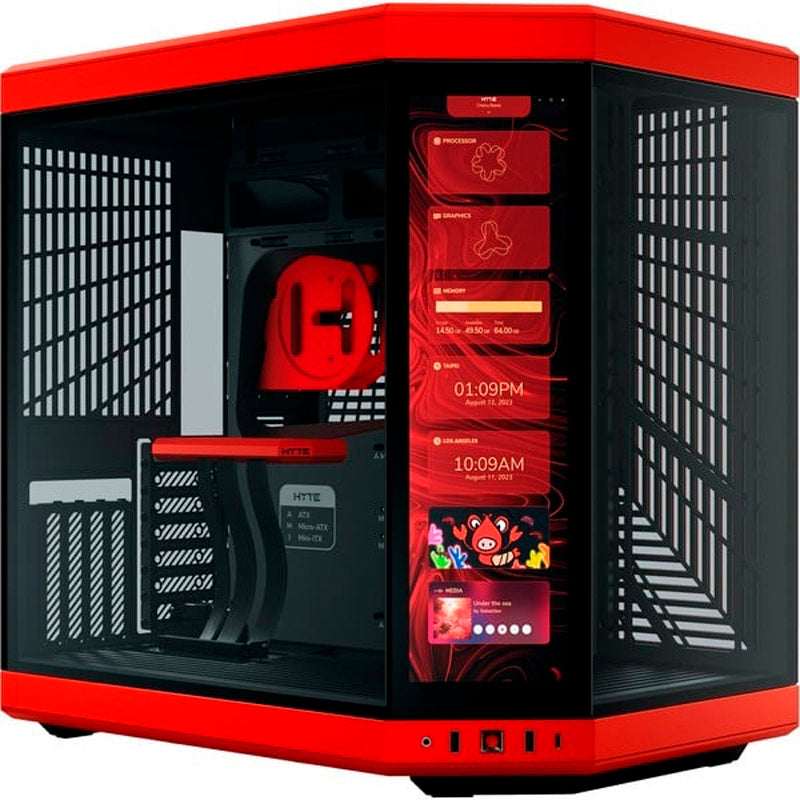 Caja/Torre Hyte Y70 Touch Infinite Cereza Negro