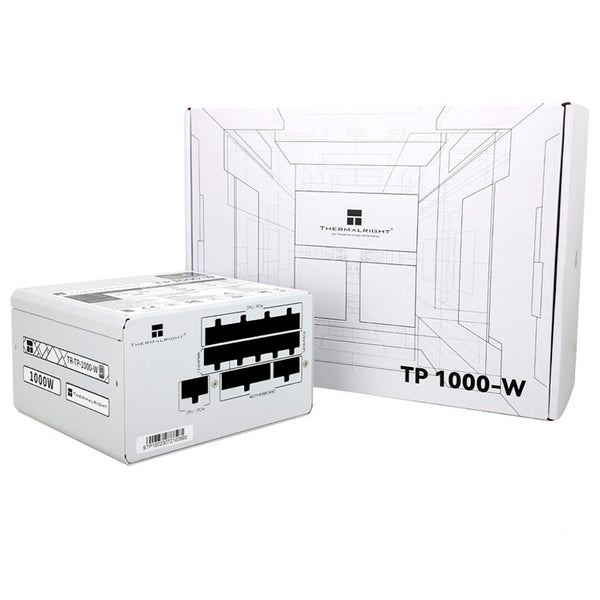 Fuente/PSU ThermalRight TR-TP 1000-W 80 Plus Platinum 1000W ATX 3.0 PCIE 5.0 Modular Blanco