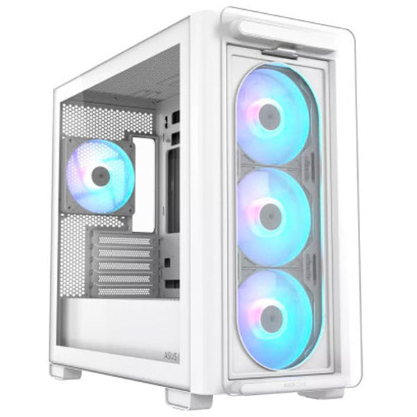 Caja/Torre Asus A23 Plus TG ARGB Blanco