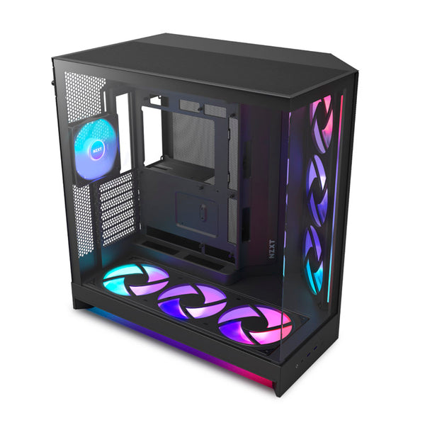 Caja/Torre NZXT H9 Flow RGB Plus (2025) Negro