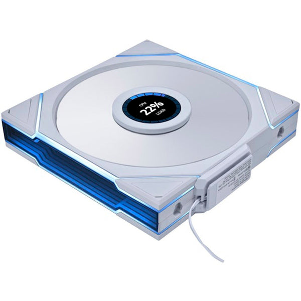 Ventilador Lian Li Uni Fan TL140 Wireless LCD ARGB Reverse 140mm Blanco