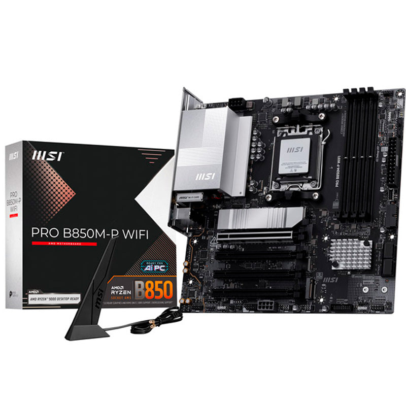 Placa Base MSI PRO B850M-P WIFI Socket AM5
