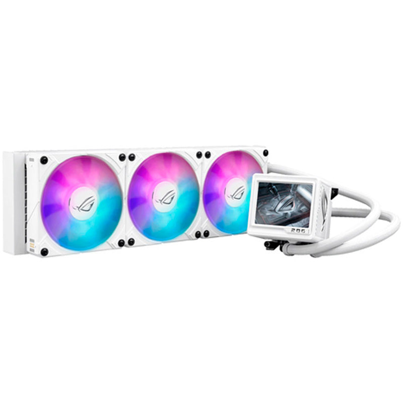 Kit Refrigeración Líquida Asus ROG Ryujin III 360 ARGB Extreme LCD Blanco