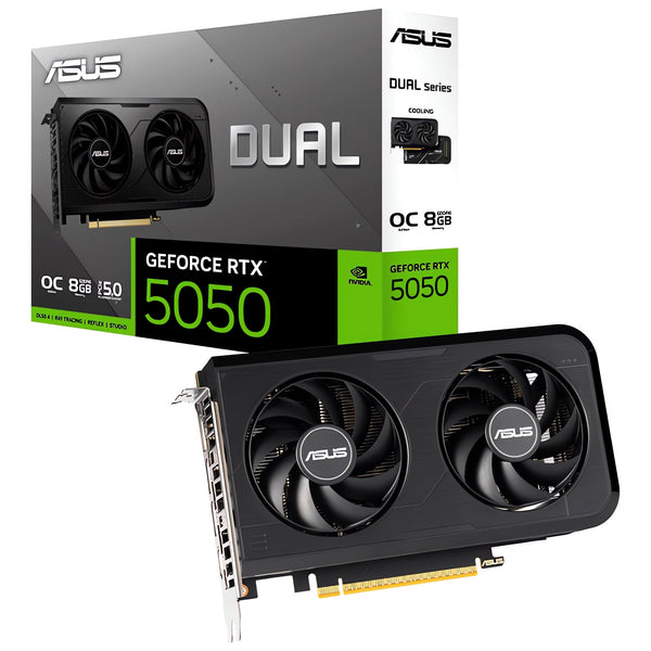 Tarjeta Gráfica Asus Dual GeForce RTX 5050 OC 8GB GDDR6 DLSS4
