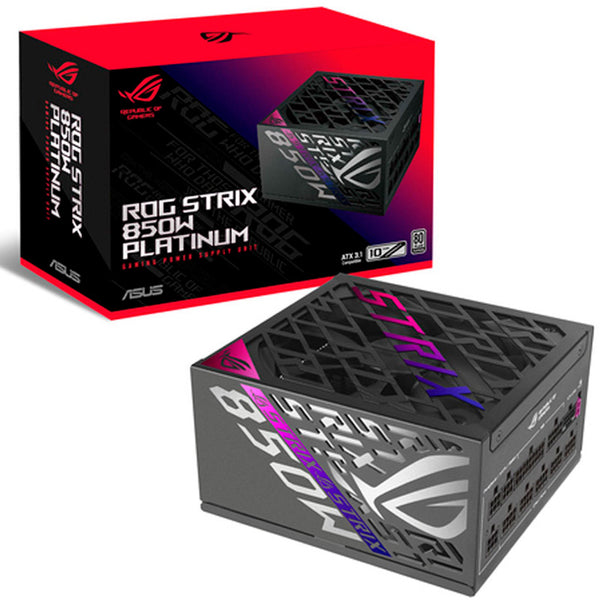 Fuente/PSU Asus ROG Strix 850P 80 Plus Platinum 850W ATX 3.1 PCIE 5.1 Modular